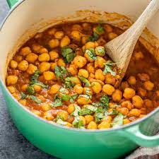 Chana Masala (Alternate lower fat version!)