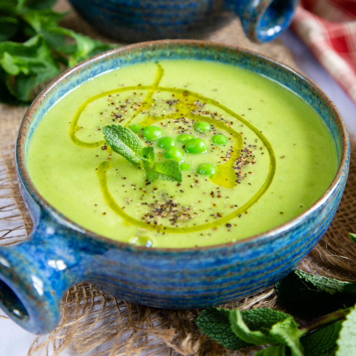 Pea and Mint Soup