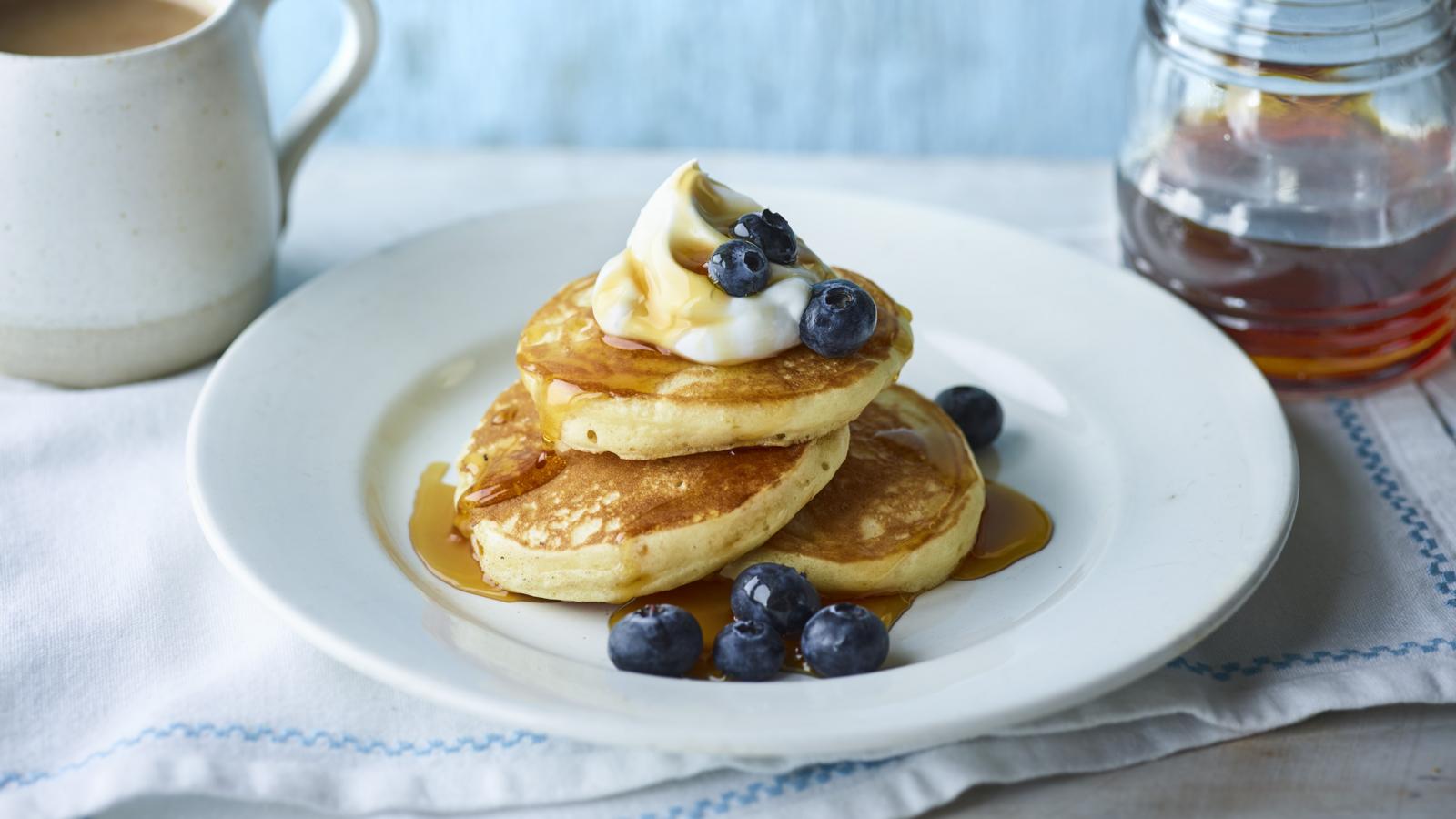 Vegan American style pancakes