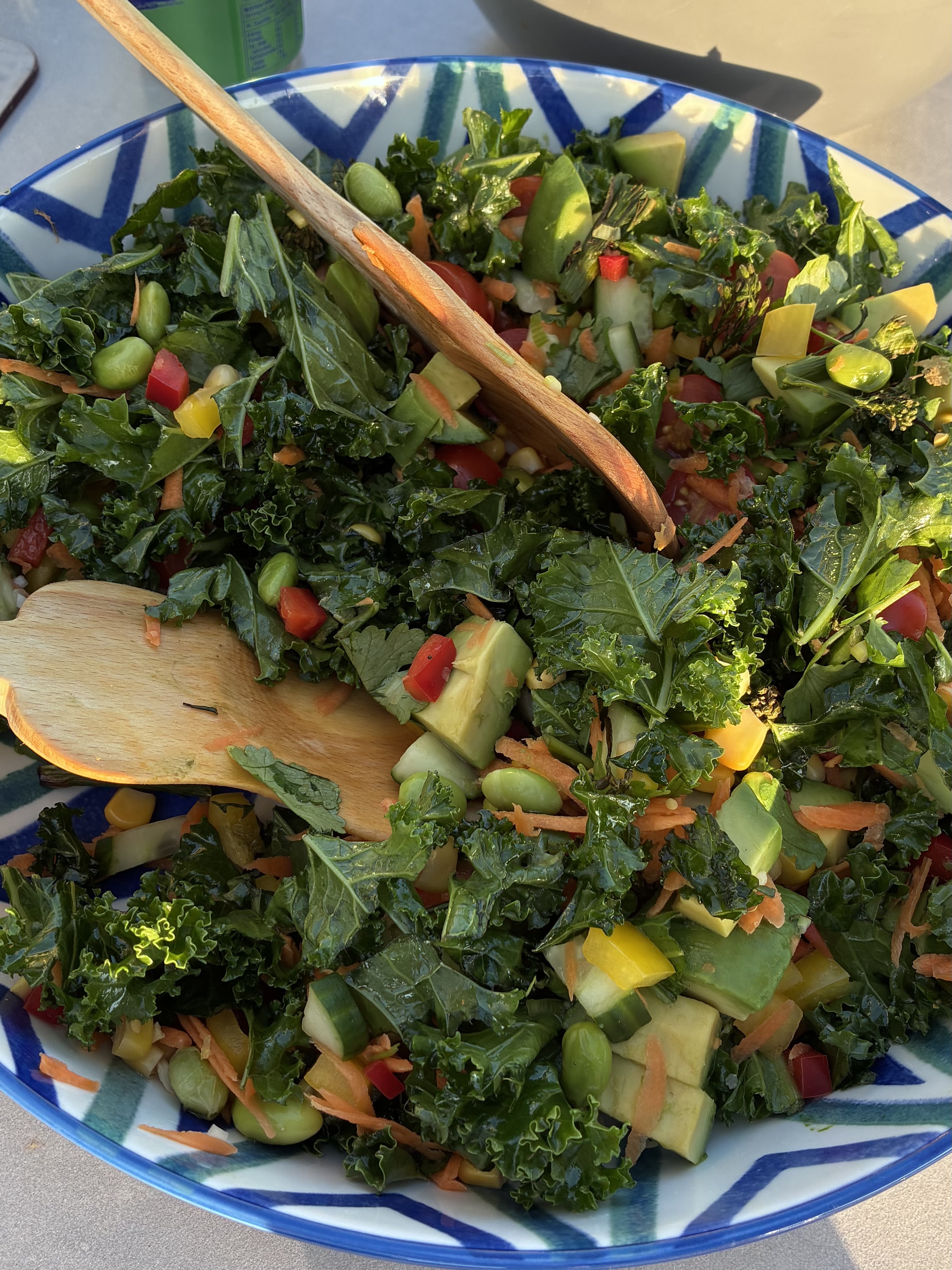 Kale, Quinoa & Tempeh Salad