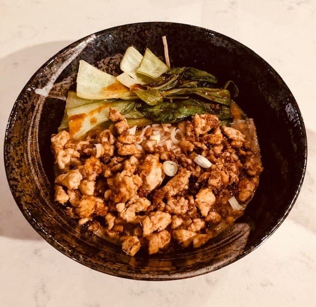 Stir-Fried Tofu Ramen with Chilli Oil